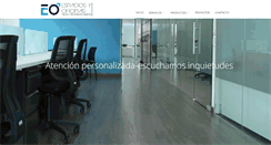 Desktop Screenshot of espaciosyoficinas.com